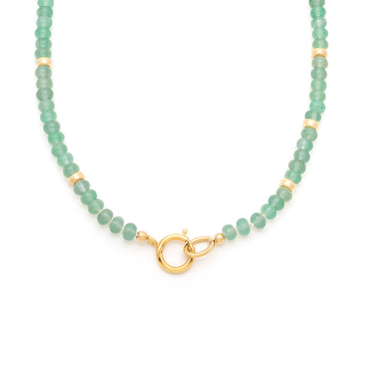 Gemstone Necklace | Jade